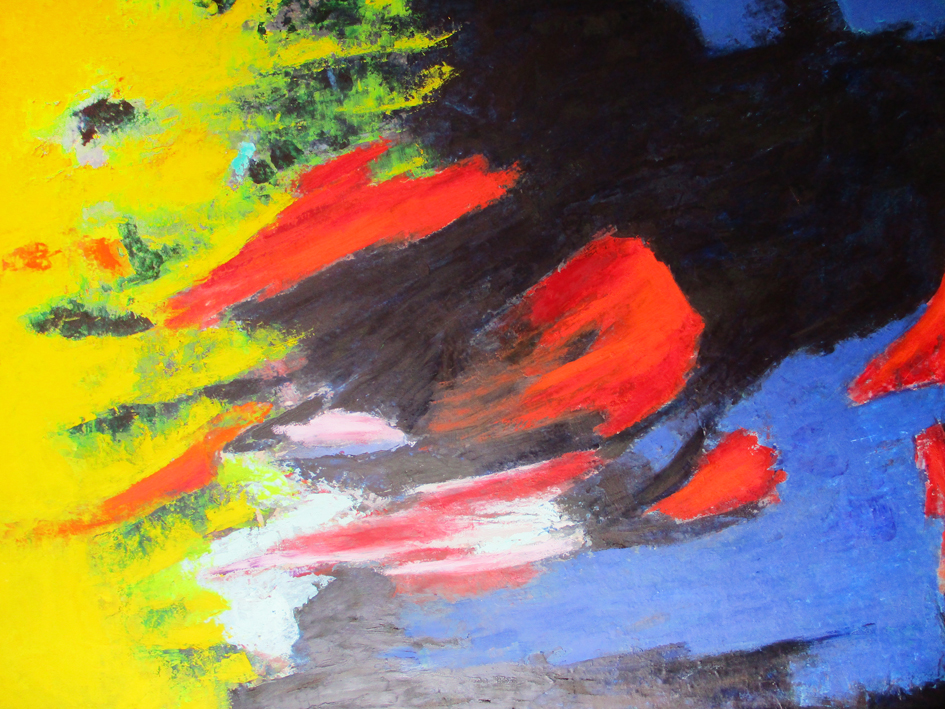 2019_Jaro enkaustika 100x70