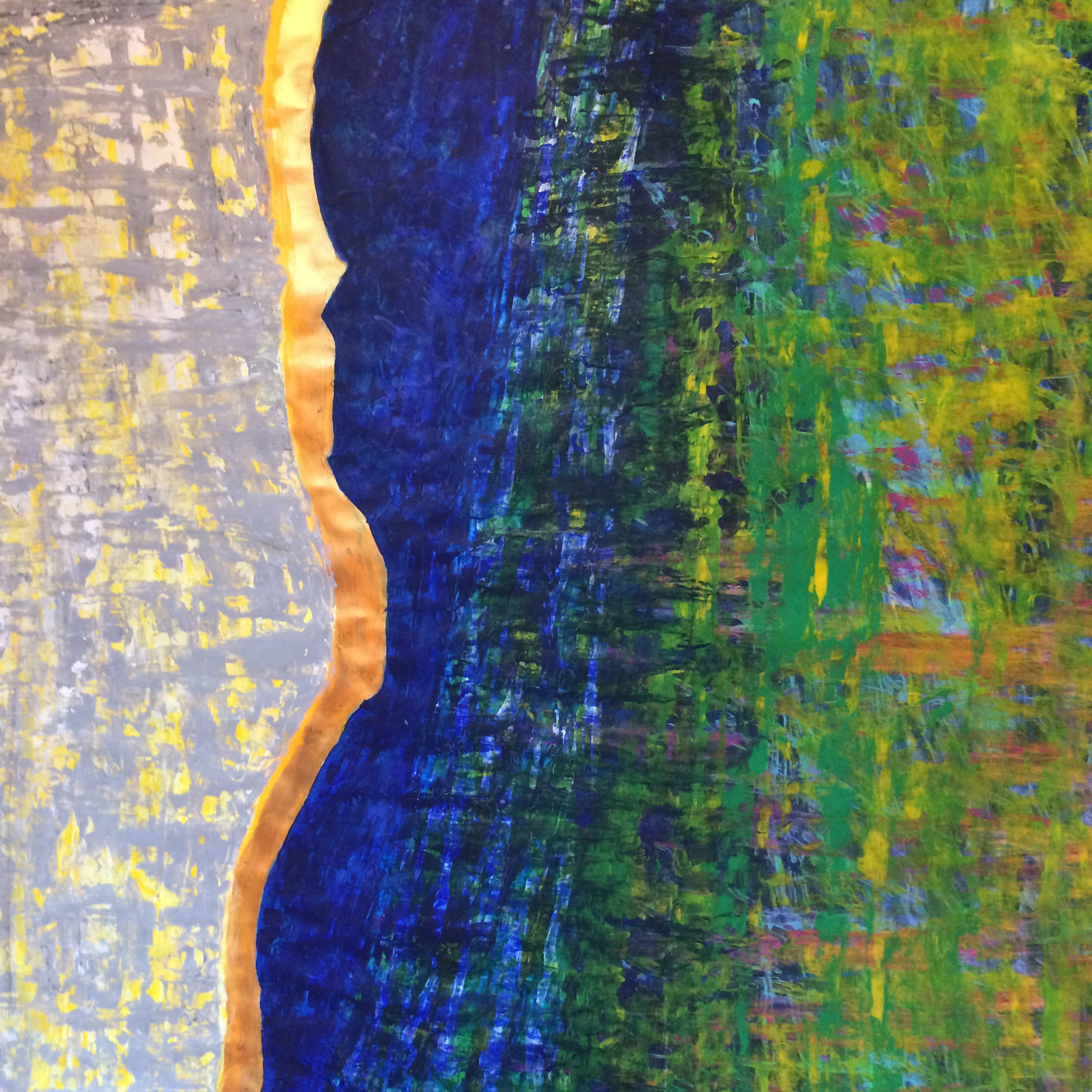 2024_Vodopád_akryl_150x120 cm